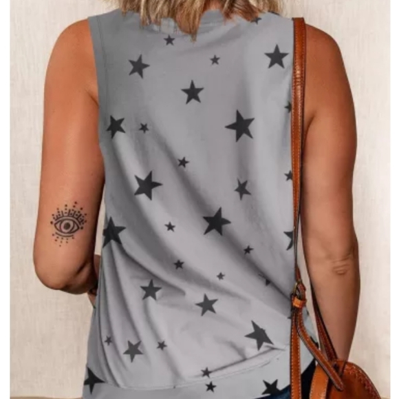 HP 💥1 xl left New boutique star print tank - Picture 9 of 16